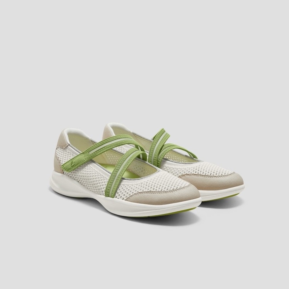 VIVAIA Mary Jane Flats - Knit Comfort Walking Shoes - Size EU/40.5 US/9-9.5